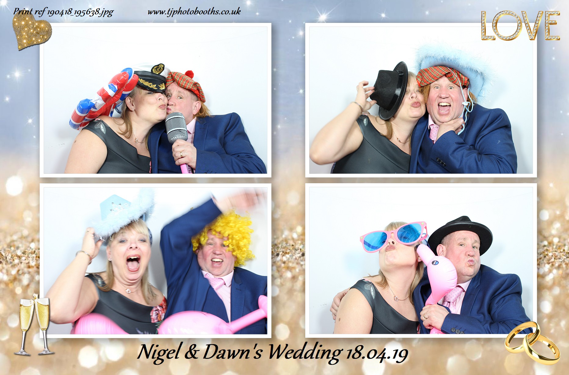 Nigel & Dawn's Wedding | View more photos from the event at gallery.tjphotobooths.co.uk/u/TJPhotobooths/Nigel-Dawns-Wedding
